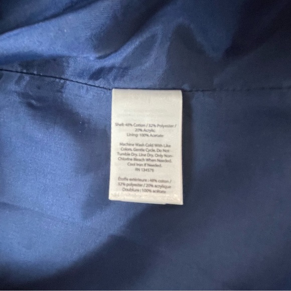 Vineyard Vines Deep Bay Striped Jacquard Shift Dress Size 12 Sleeveless Casual - Picture 5 of 7